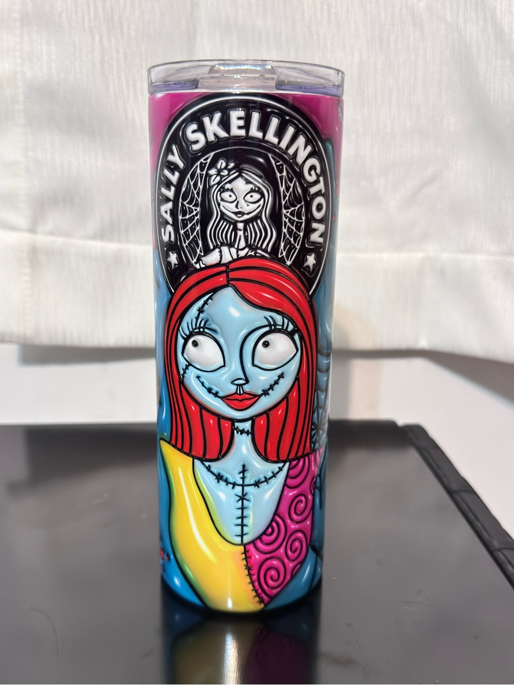 20 oz skinny sublimated tumbler